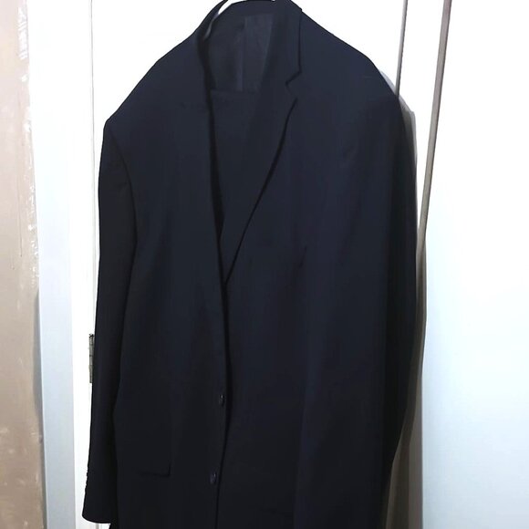 Bocaccio Uomo Men Dark Blue 2 Piece Suit      54L - Picture 1 of 16